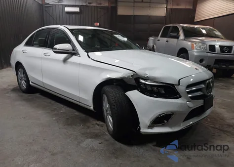 2021 Mercedes-Benz C 300 4Matic из США, поврежденный, VIN W1KWF8EB5MR635319